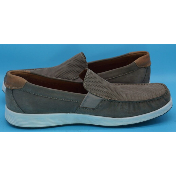 Ecco S Lite Moc Slip On Loafers Shoes Mens US 13 - 13.5 EU 47 Gray Suede main image 6
